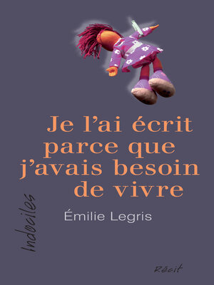 cover image of Je l'ai écrit parce que j'avais besoin de vivre